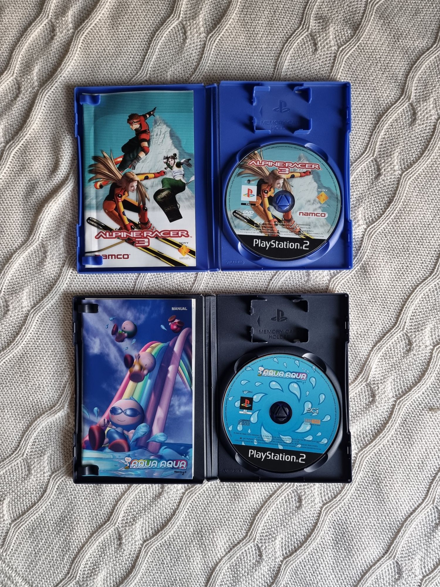 Jogo PlayStation 2 Aqua Aqua e Alpine Racer 3