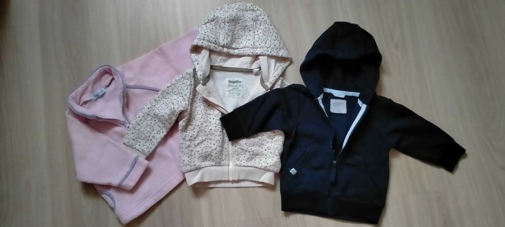 Bluzy niemowlęce 3szt, Reserved, Lupilu, 3-6 mies
