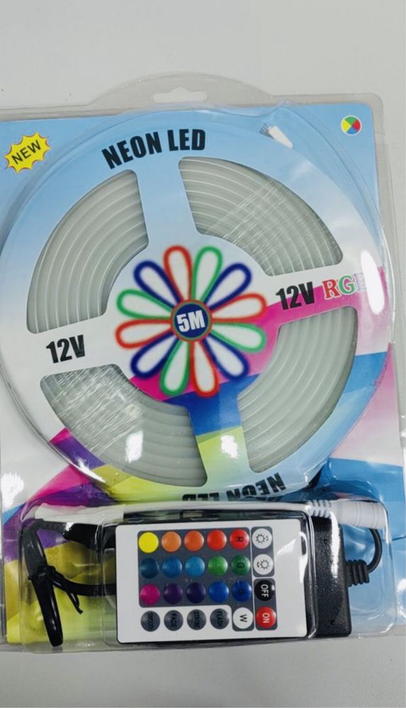 Zestaw neonowe taśmy led