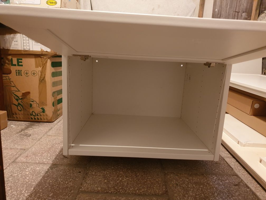 Szafka Ikea Platsa 60x40 Sannidal 40x60 Biała