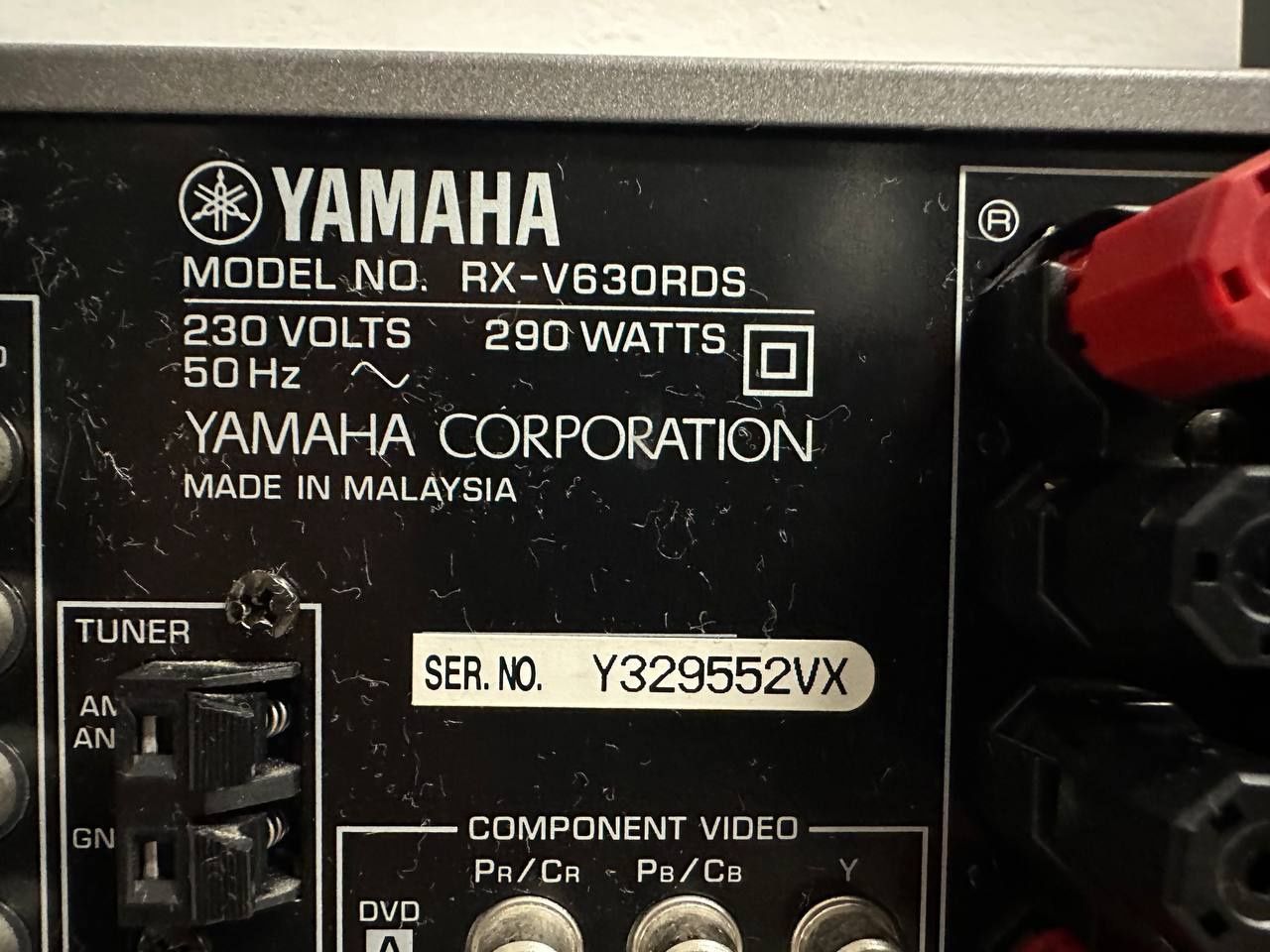 6.1 AV Amplituner Yamaha RX-V 640 RDS, 6*90 Watt.