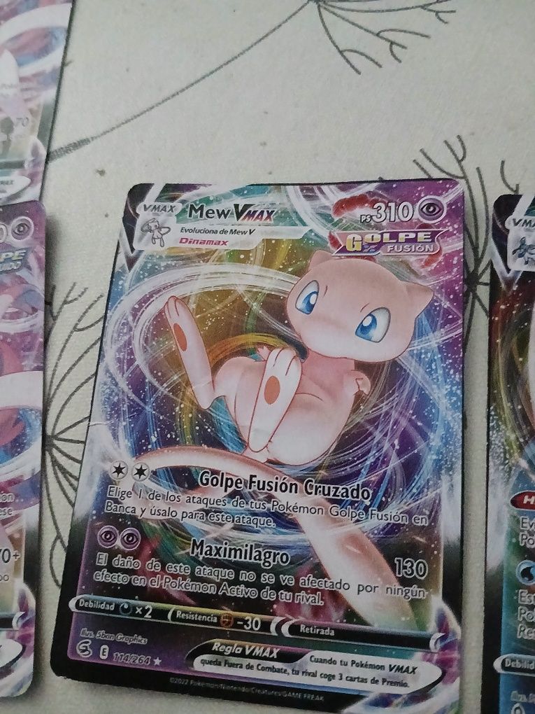 Cartas pokemon coleccionador