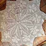 Toalha de crochet