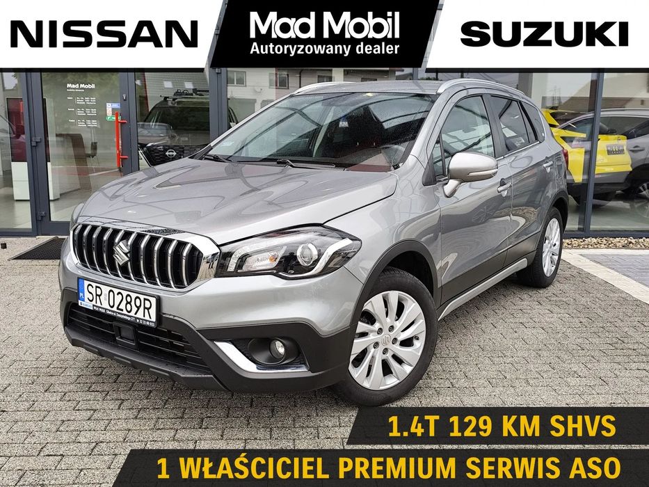 Suzuki SX4 S-Cross 1.4 SHVS 129 KM Premium Salon Polska I właściciel Serwis ASO FV23%!