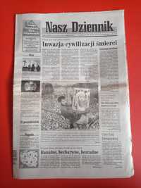 Nasz Dziennik, nr 252/2001, 27-28 października 2001