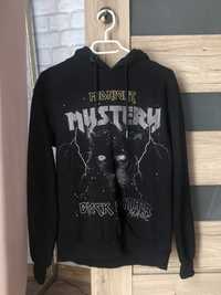 Czarna bluza mystery cropp