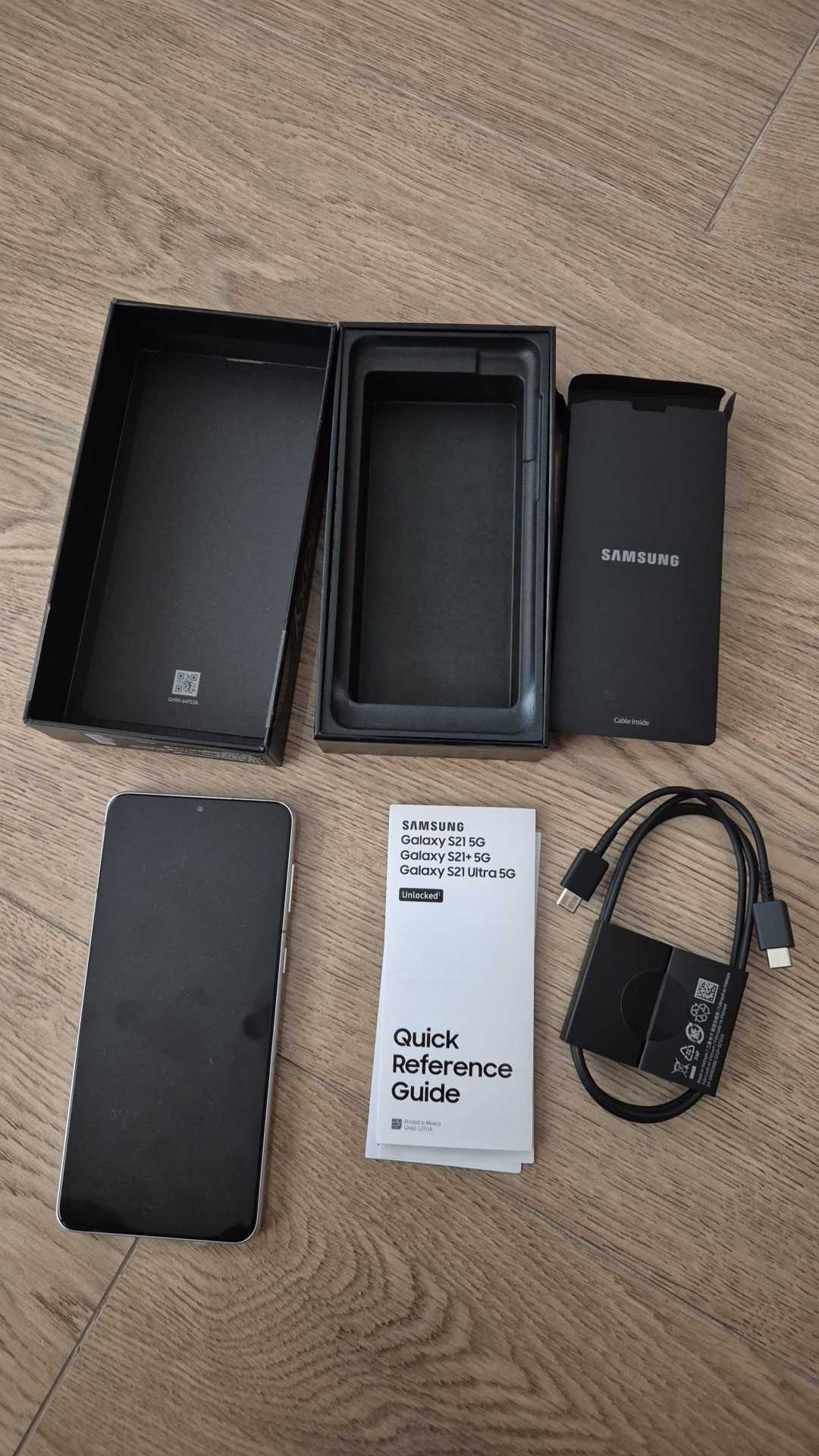 Samsung Galaxy S21 Plus 5G б/у SM-G996U1 срібний