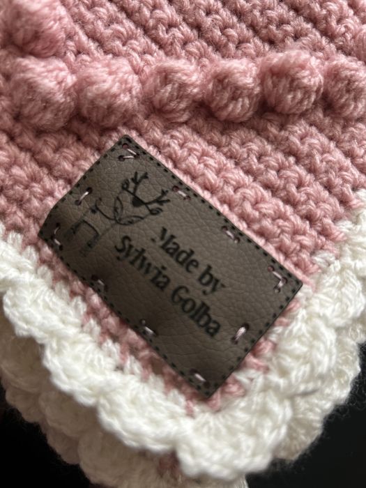 Kocyk dzieciecy recznie robiony