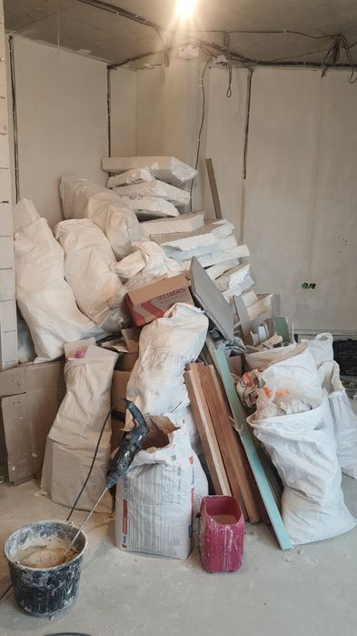 Вивіз будівельного сміття/сміття хлам старі меблі різноробочі