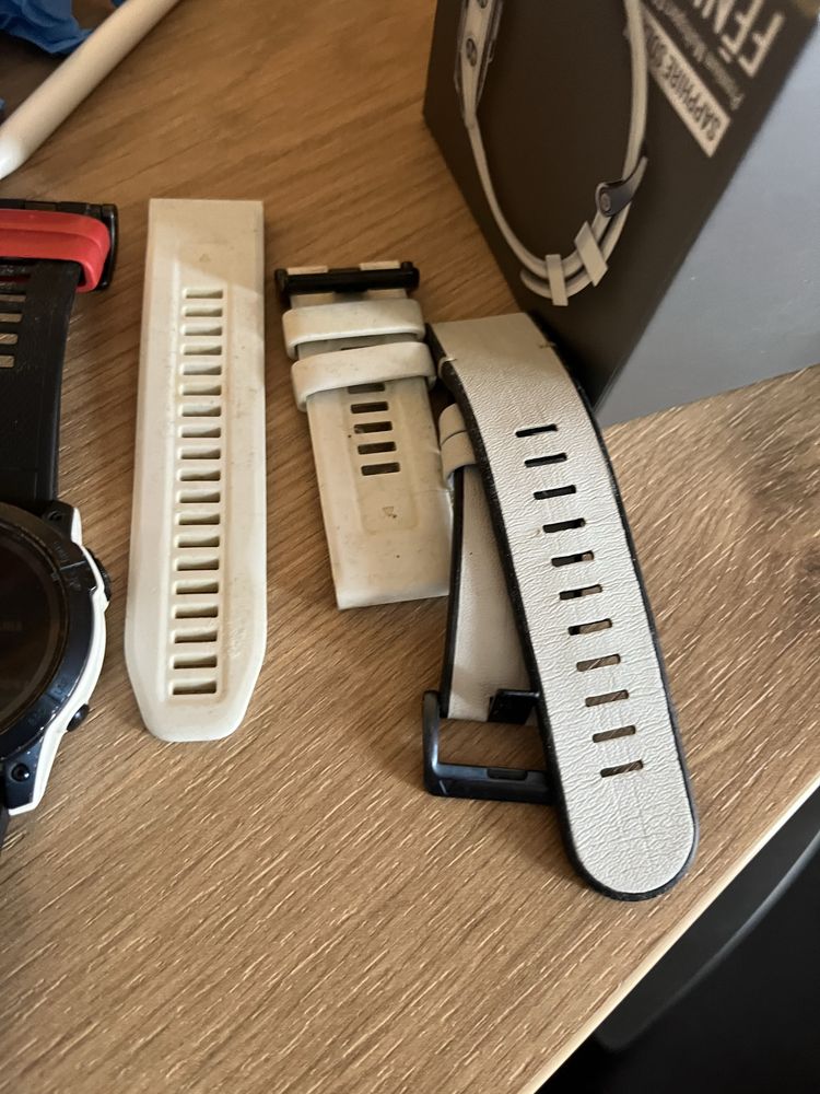 Sprzedam zegarek garmin fenix 7X sapphire solar gwarancja paski pudelk