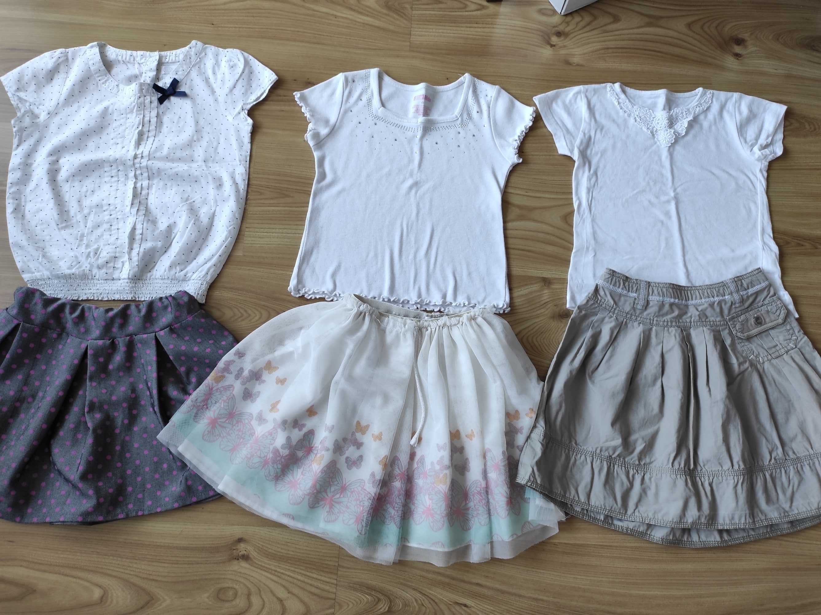 Sukienka letnia 122/128 cm h&m