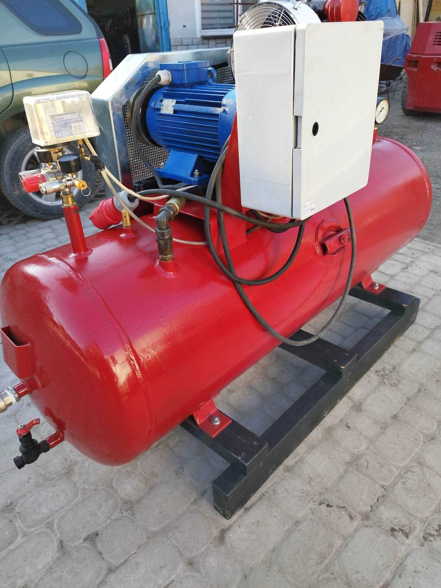 Kompresor 2-tłokowy po remoncie. 5,5 kw