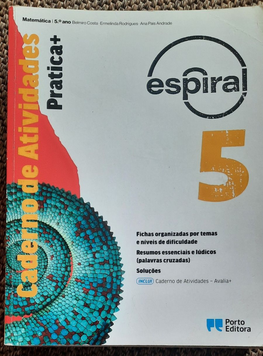 Fichas de trabalho 5° ano