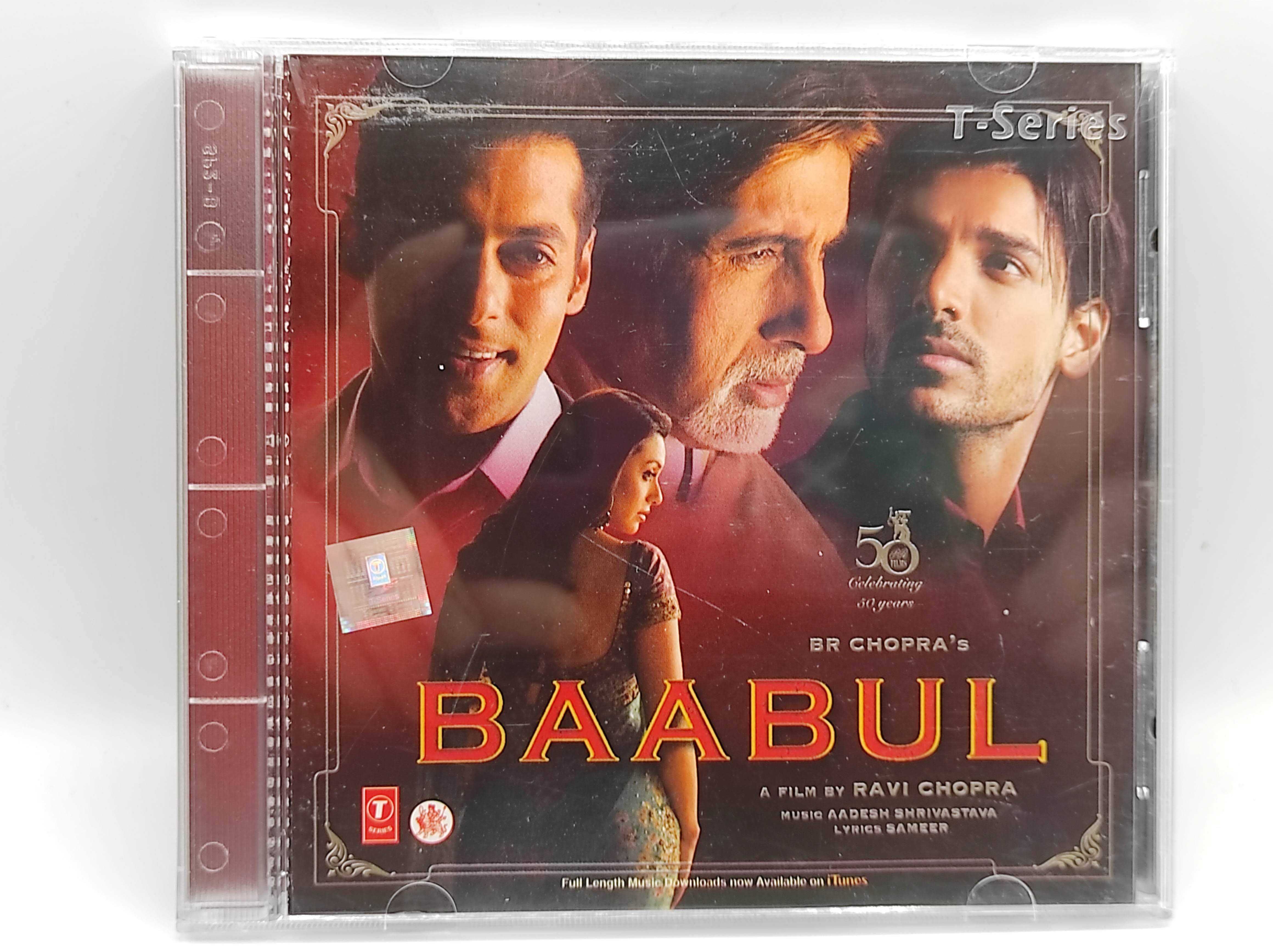 CD płyta audio Baabul Aadesh Shrivastava