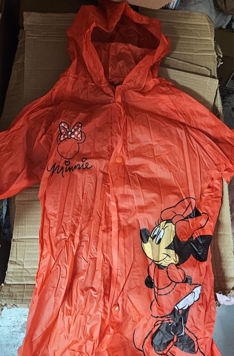 Płaszcz przeciwdeszczowy dziewczęcy minnie Mouse myszka