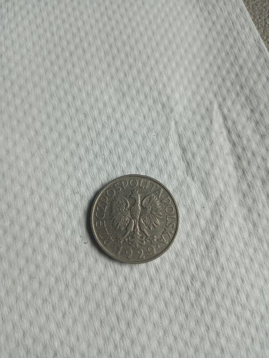 Złotówka z 1929 roku