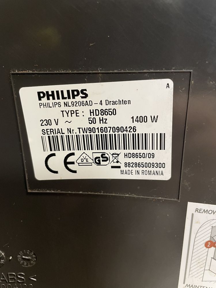 Ekspres do kawy Philips HD8650/09