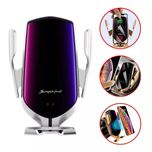 Carregador Wireless sem fios Qi com Suporte para Carro 10w SELADO