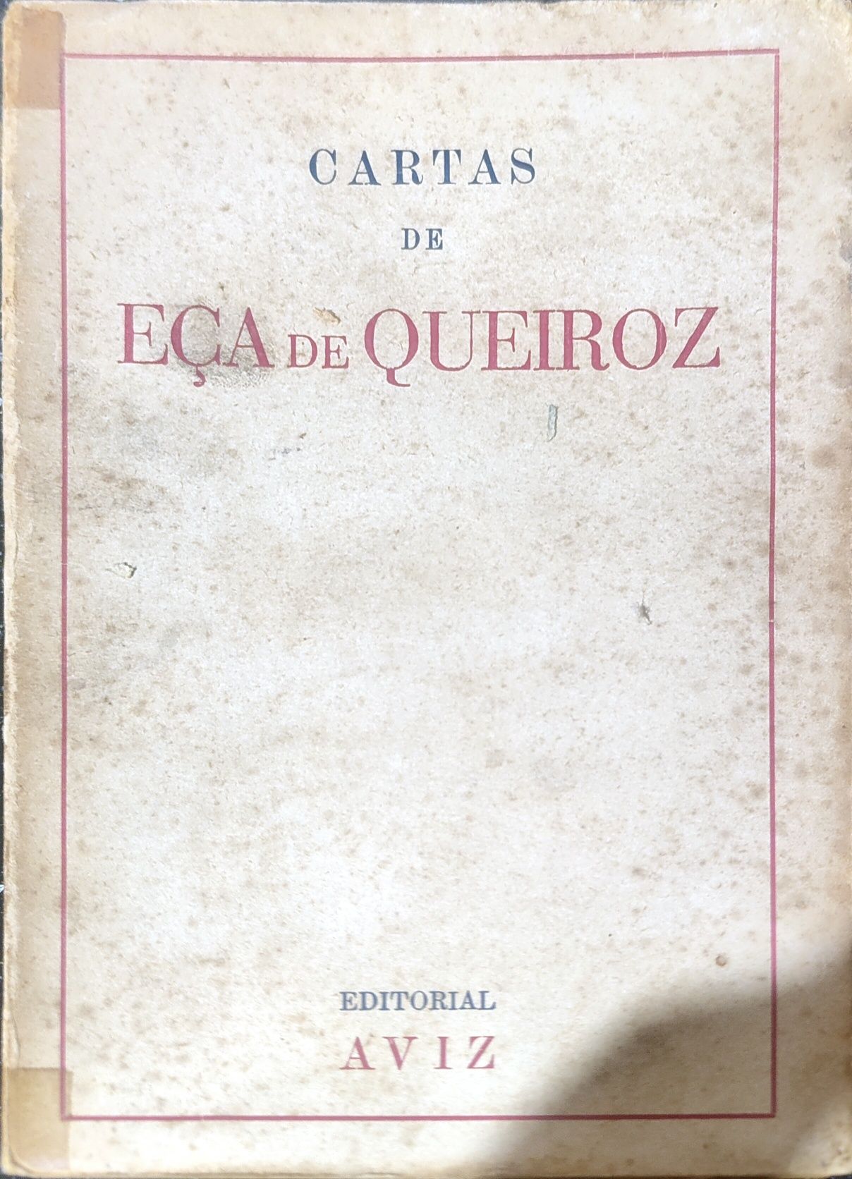 Livro- Ref CxC - Cartas de Eça de Queiroz