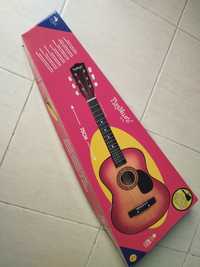 Guitarra de madeira 75cm