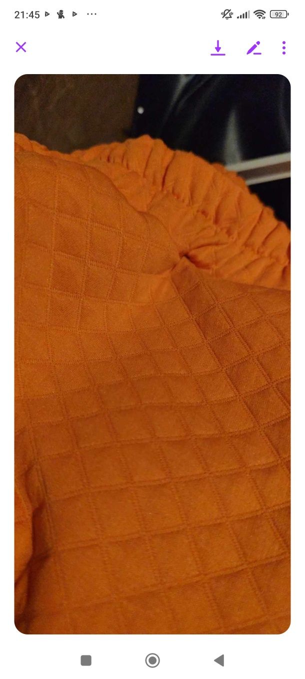 Dres pomarańczowy xl
