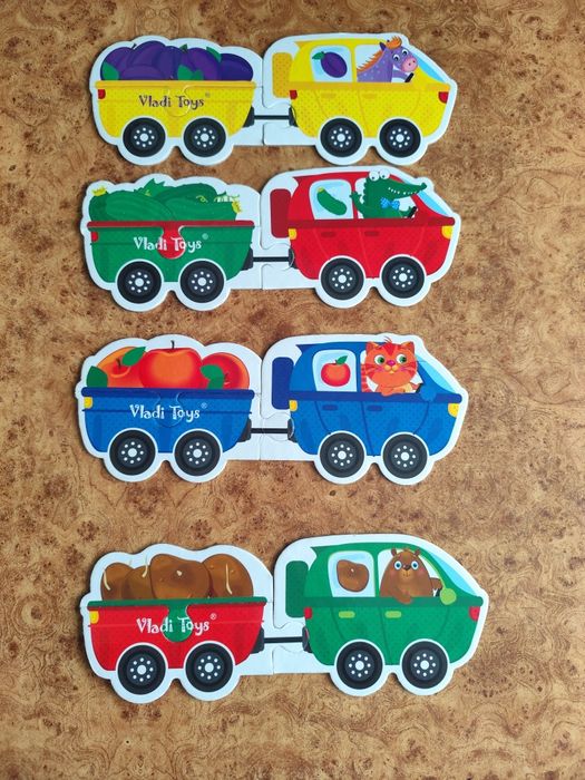 Дерев'яний сортер пазли звірочепи