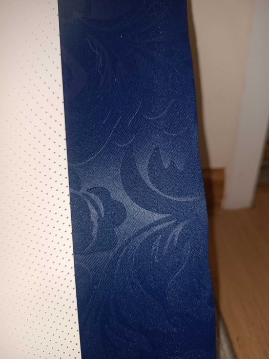 Komplet 2 szt nowych zasłon granatowych na żabki długie 250 cm