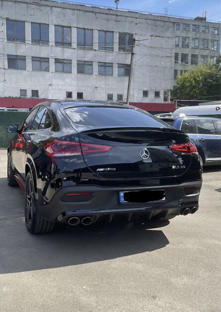 Диффузор заднего бампер Mercedes Benz GLE 53 GLE63 AMG C167 V167 Coupe