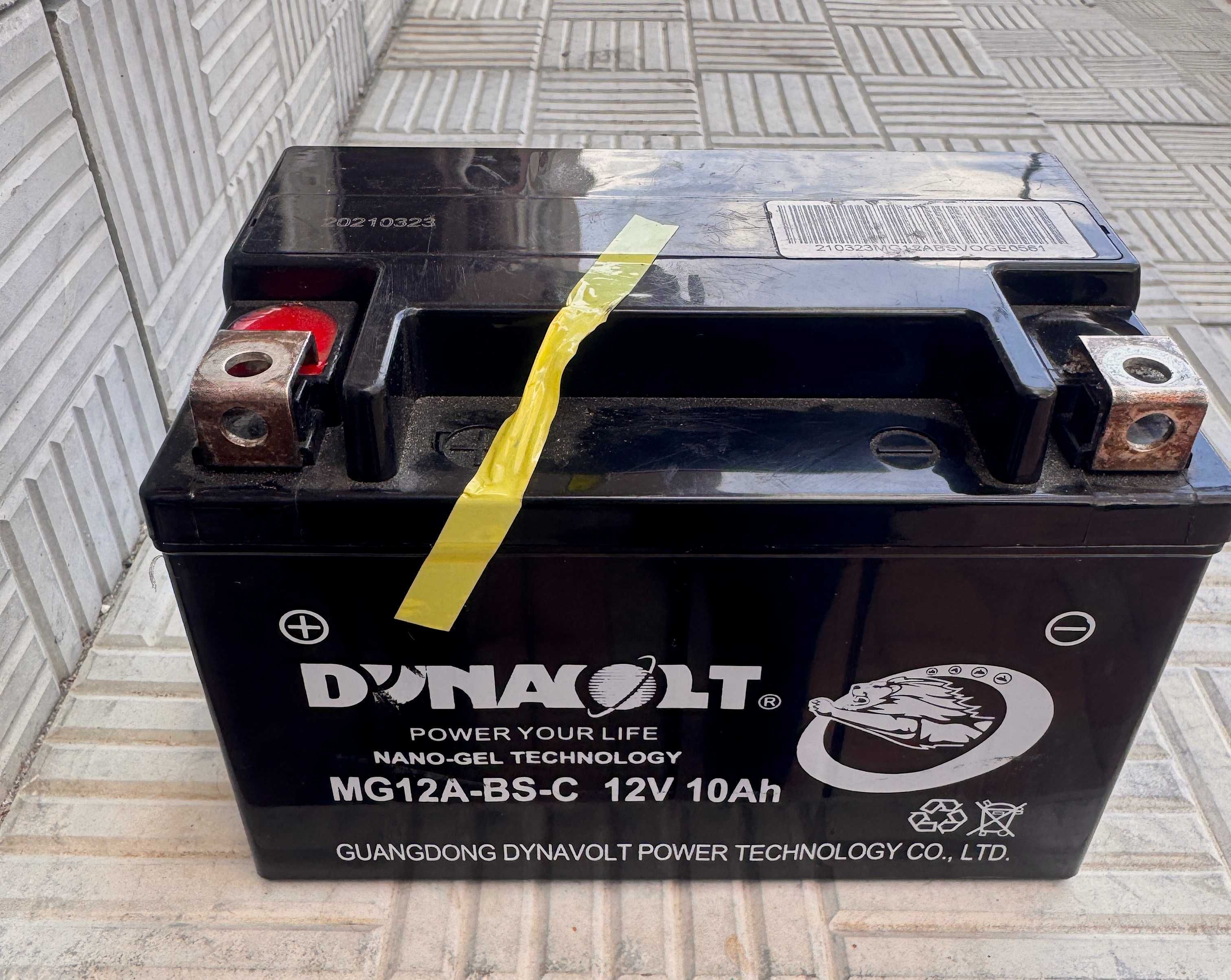 Мото акумулятор dynavolt mg12a-bs-c 12v 10ah