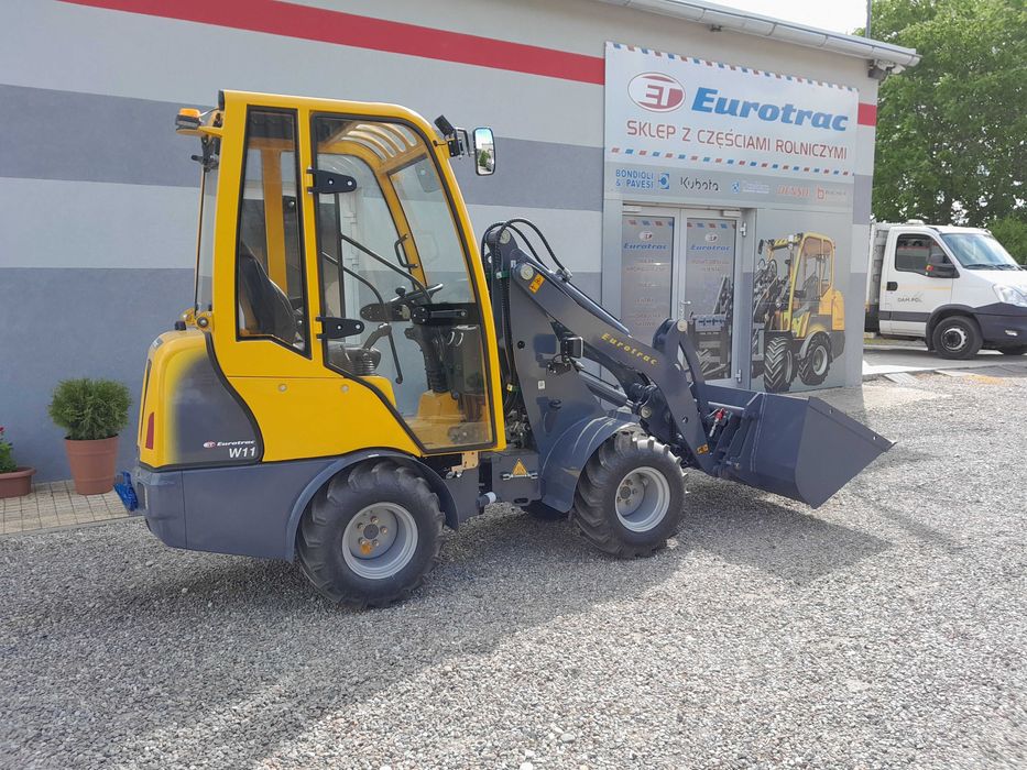 Ładowarka przegubowa EUROTRAC W11 [KUBOTA] / 110 cm / NOWA 2025