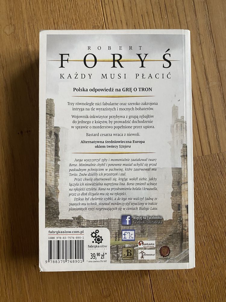 Każdy musi płacić Robert Foryś