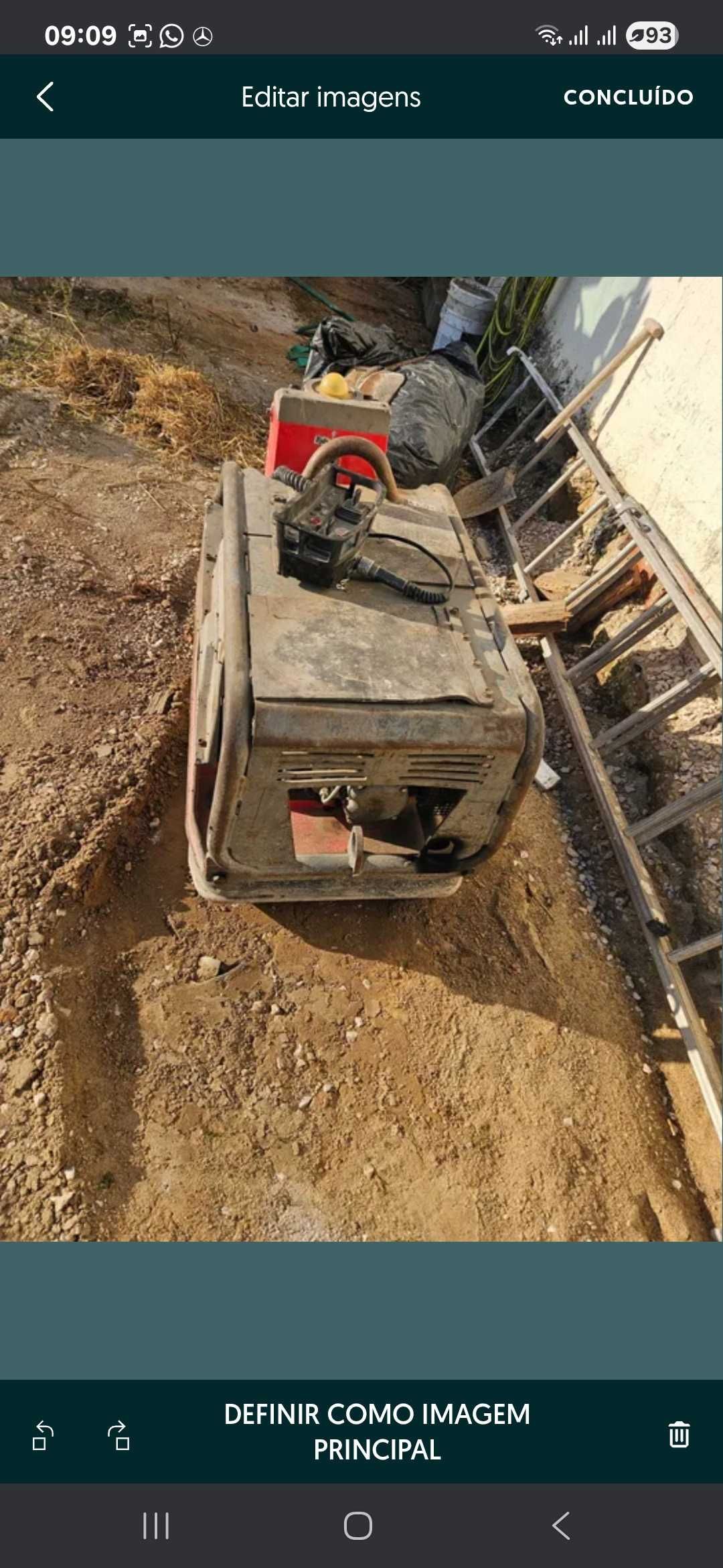 Placa vibratoria wacker neuson