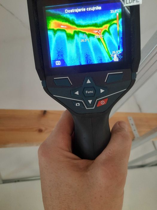 Wynajem kamera termowizyjna bosch gtc 400 c wypożyczalnia sprzętu