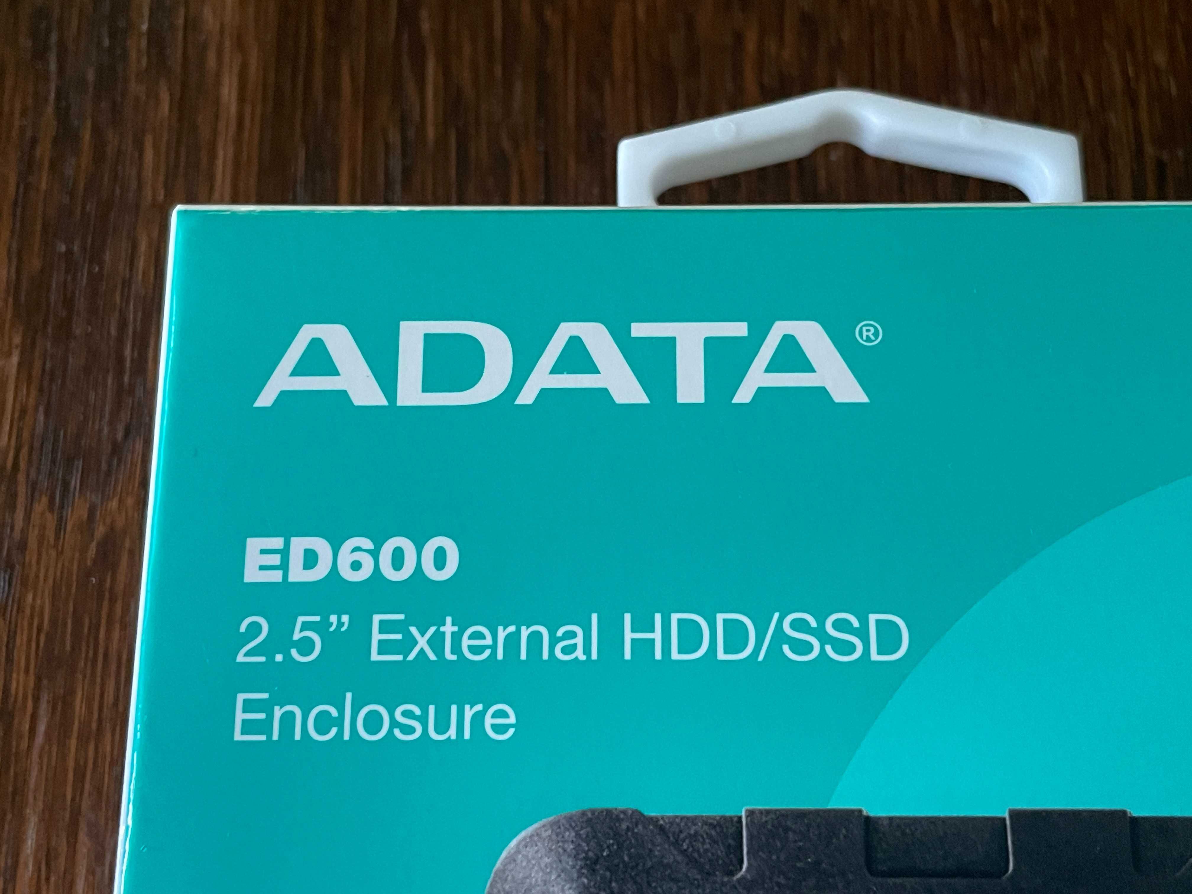 Карман для HDD/SSD 2.5" ADATA External Enclosure ED600 USB 3.1