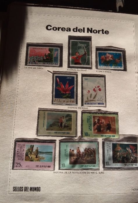 Álbum "Sellos del Mundo"