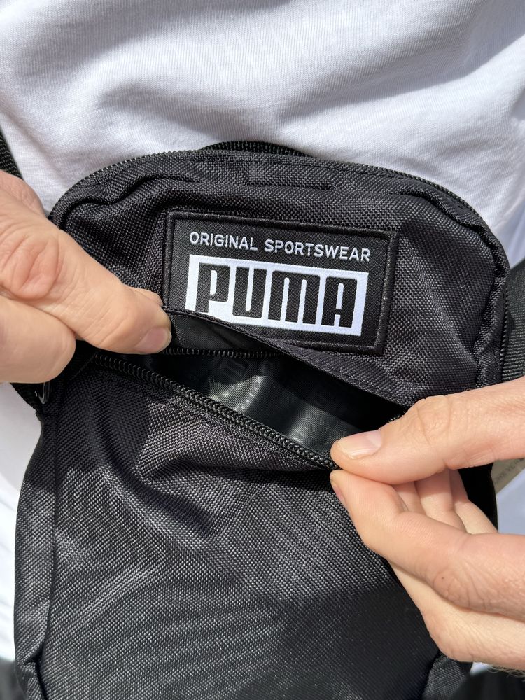 Оригінал Сумка Puma Academy Black 079135-01 Оригинал Сумка Пума