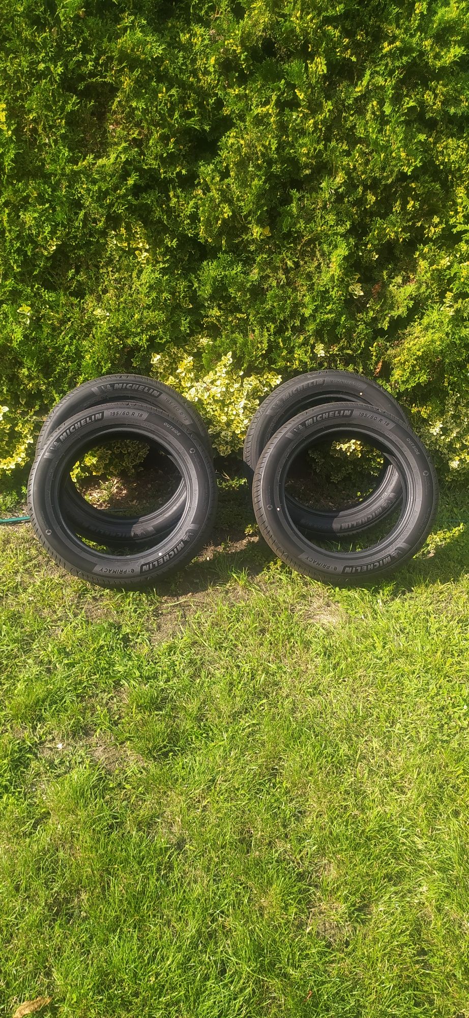 Nowy komplet letnich opon Michelin rozmiar 18