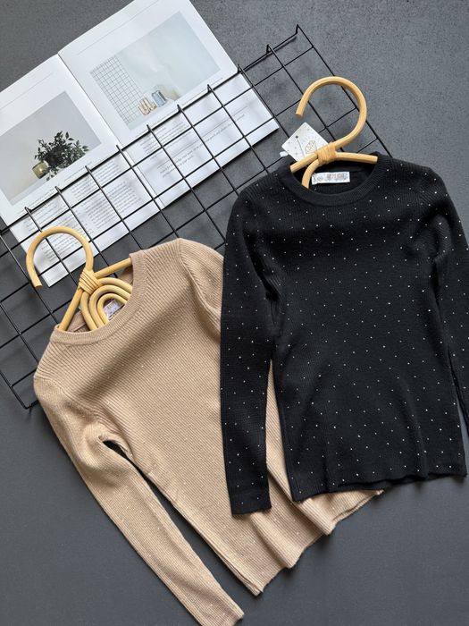 Лонгслів з камінчиками реглан джемпер кофточка від 4 до 14 років