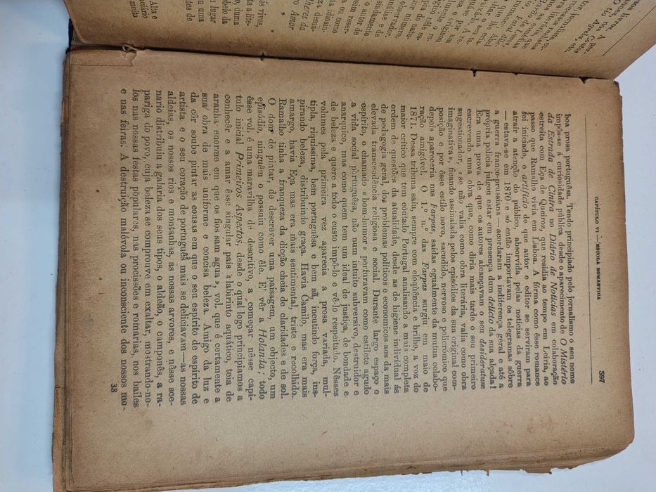 Para restauro: História da Literatura Portuguesa