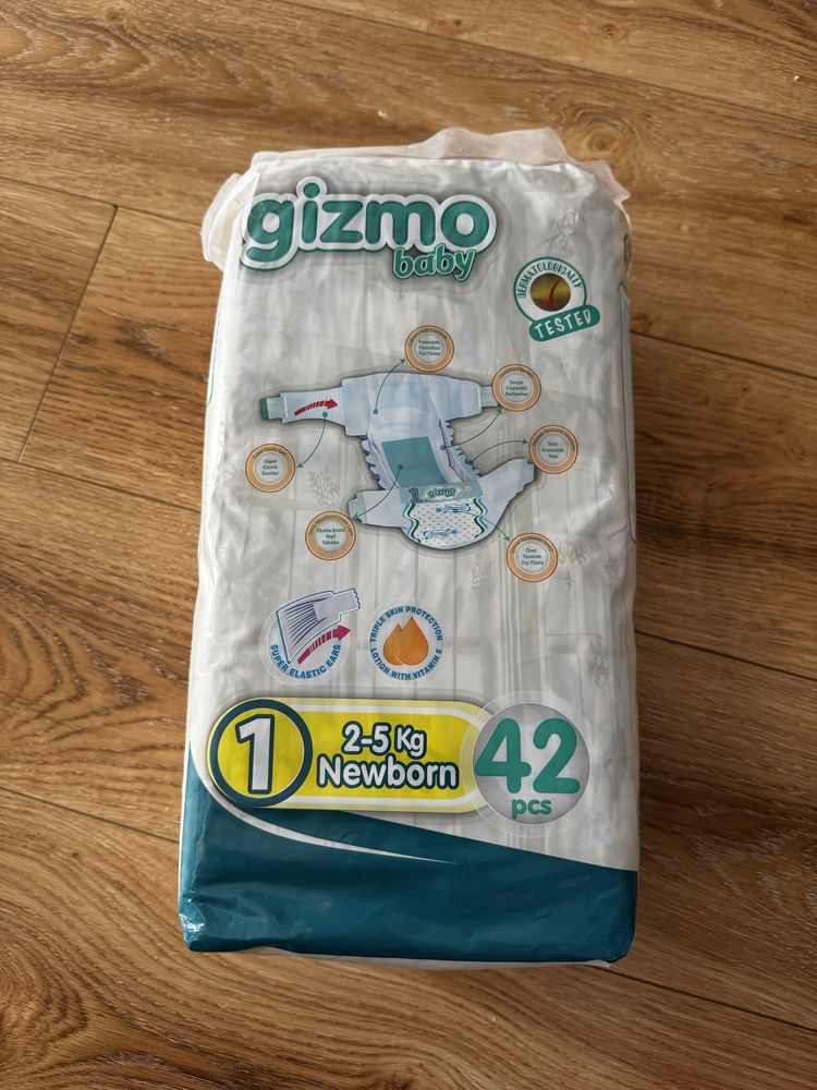 Підгузки Gizmo 1, 2–5 кг