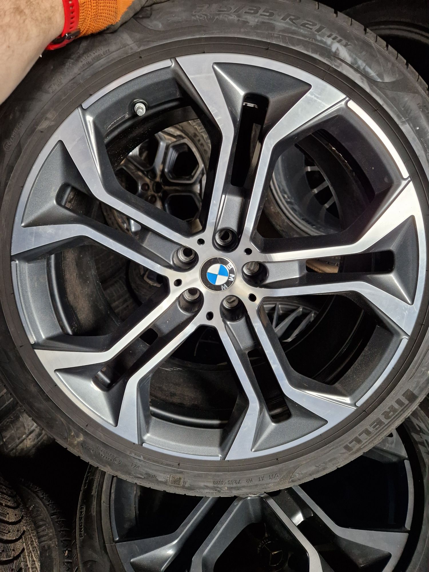 Oryginalne Koła BMW X5 X6 G05 G06 M-Power 275/40R21 315/35R21 Pirelli