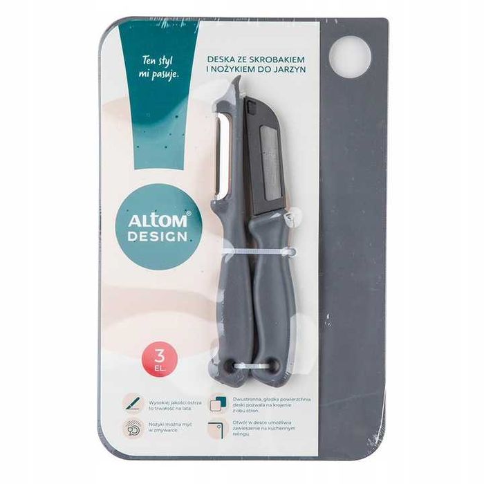 Zestaw do krojenia plastik 3 szt. 20155