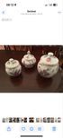 Conjunto de 3 potes