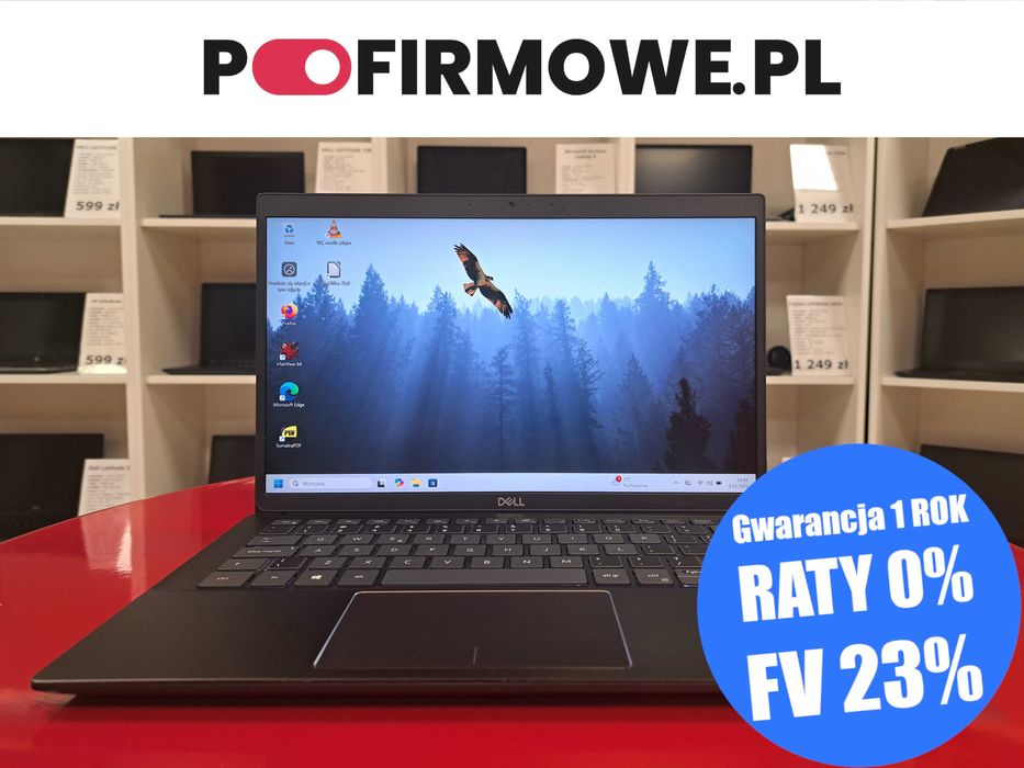 Laptop 13" Dell Latitude 3301 i7-8g 8GB 256SSD HDMI Kamera Win11