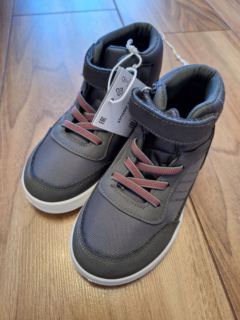 Buty sneakersy chłopięce rozm 28 za kostkę sinsay