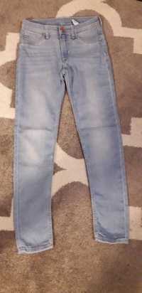 Spodnie jeansowe dżinsowe dziewczęce rozm.134