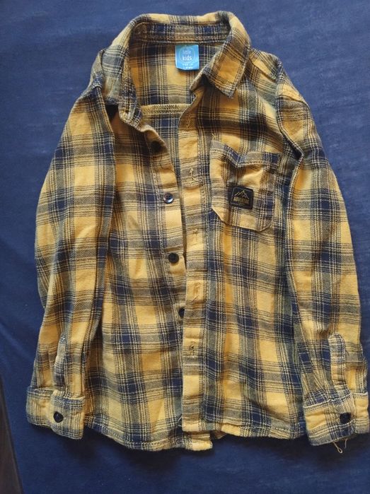 Koszulka w kratę rozmiar 116