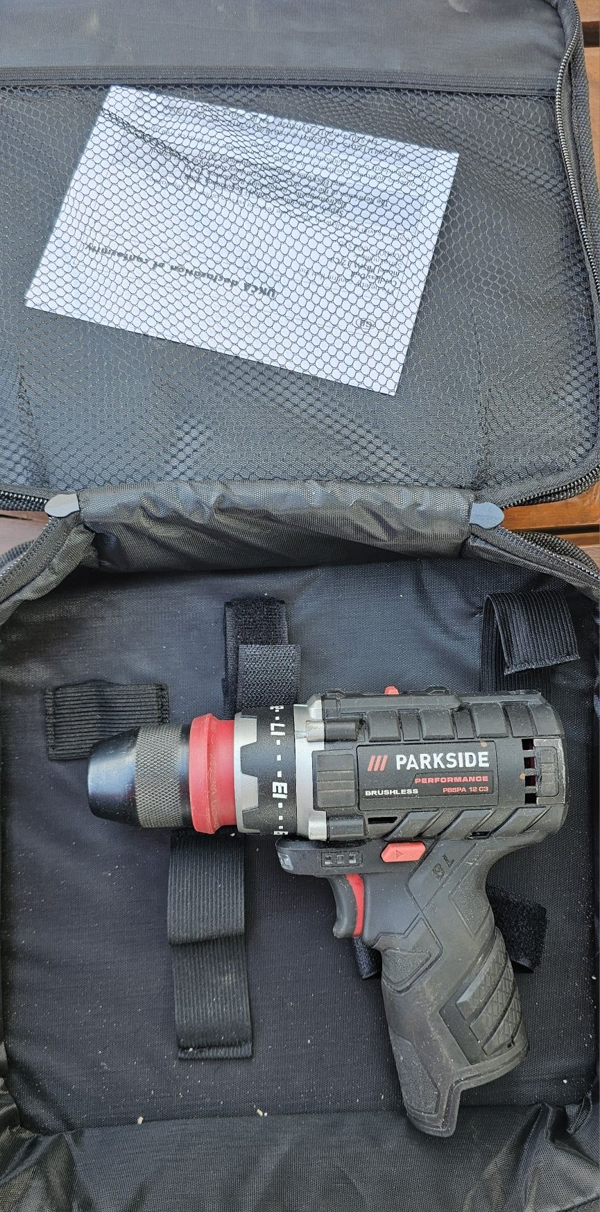 Parkside Performance wkrętarka akumulatorowa 12 V PBSPA 12 C3