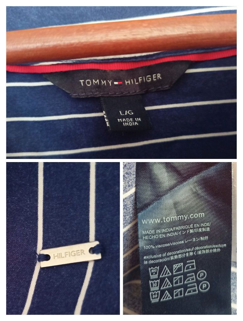 Tommy Hilfiger L jak nowa, wiskoza