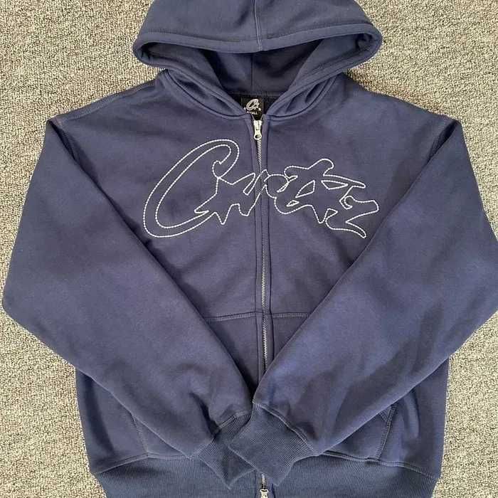 Зіп кофта Corteiz худі zip hoodie зіпка кортез y2k sk8 drill